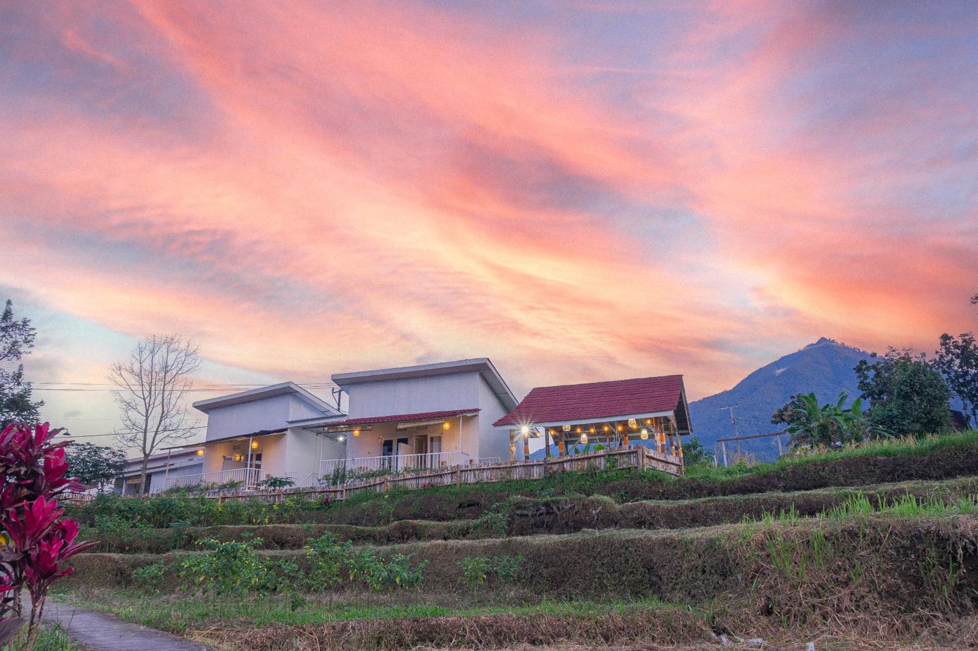Santya Loka Lodge & Twin Waterfall Jatiluwih Exteriér fotografie