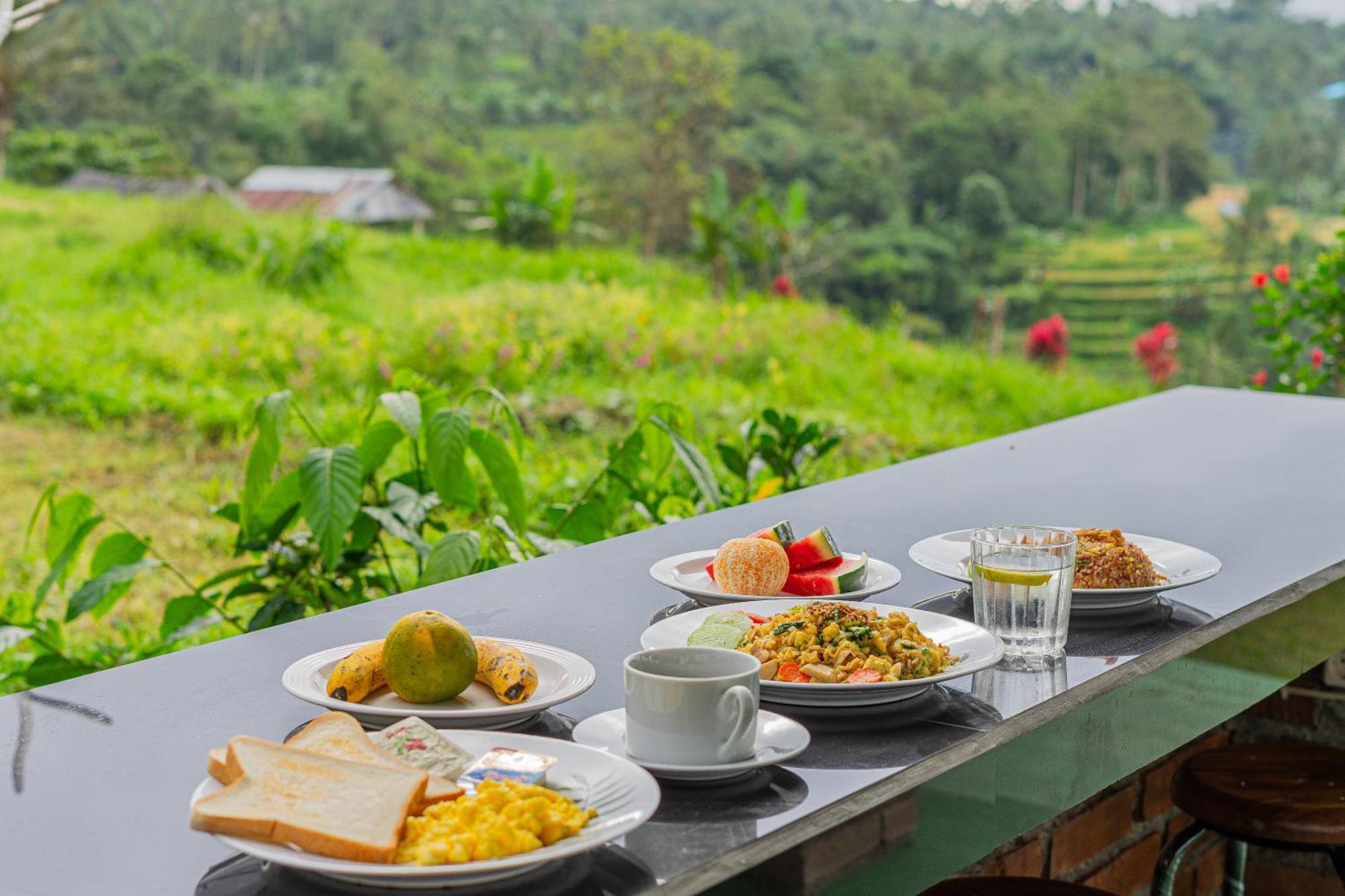 Santya Loka Lodge & Twin Waterfall Jatiluwih Pokoj fotografie