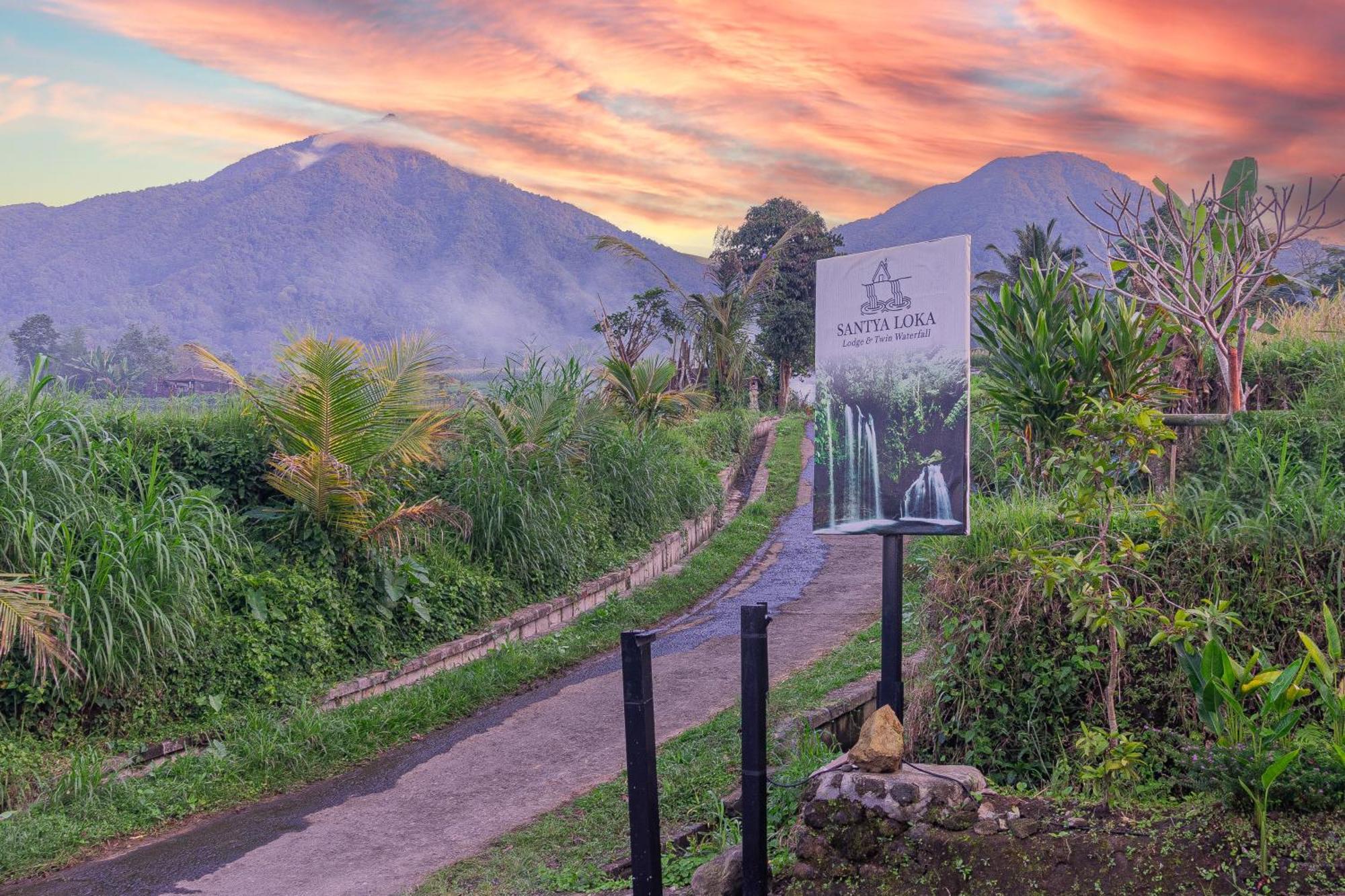 Santya Loka Lodge & Twin Waterfall Jatiluwih Exteriér fotografie